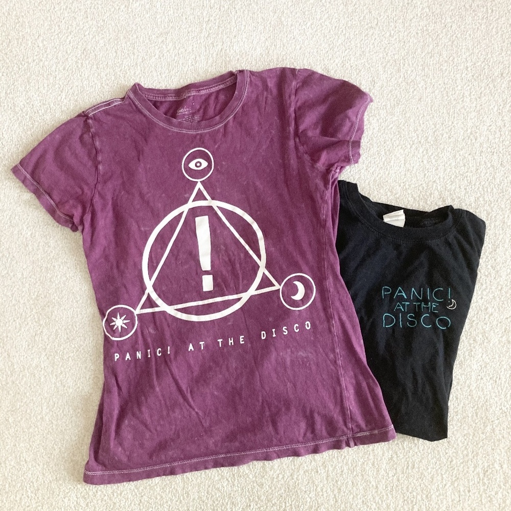 panic at the disco womens s tshirt lot band tees b